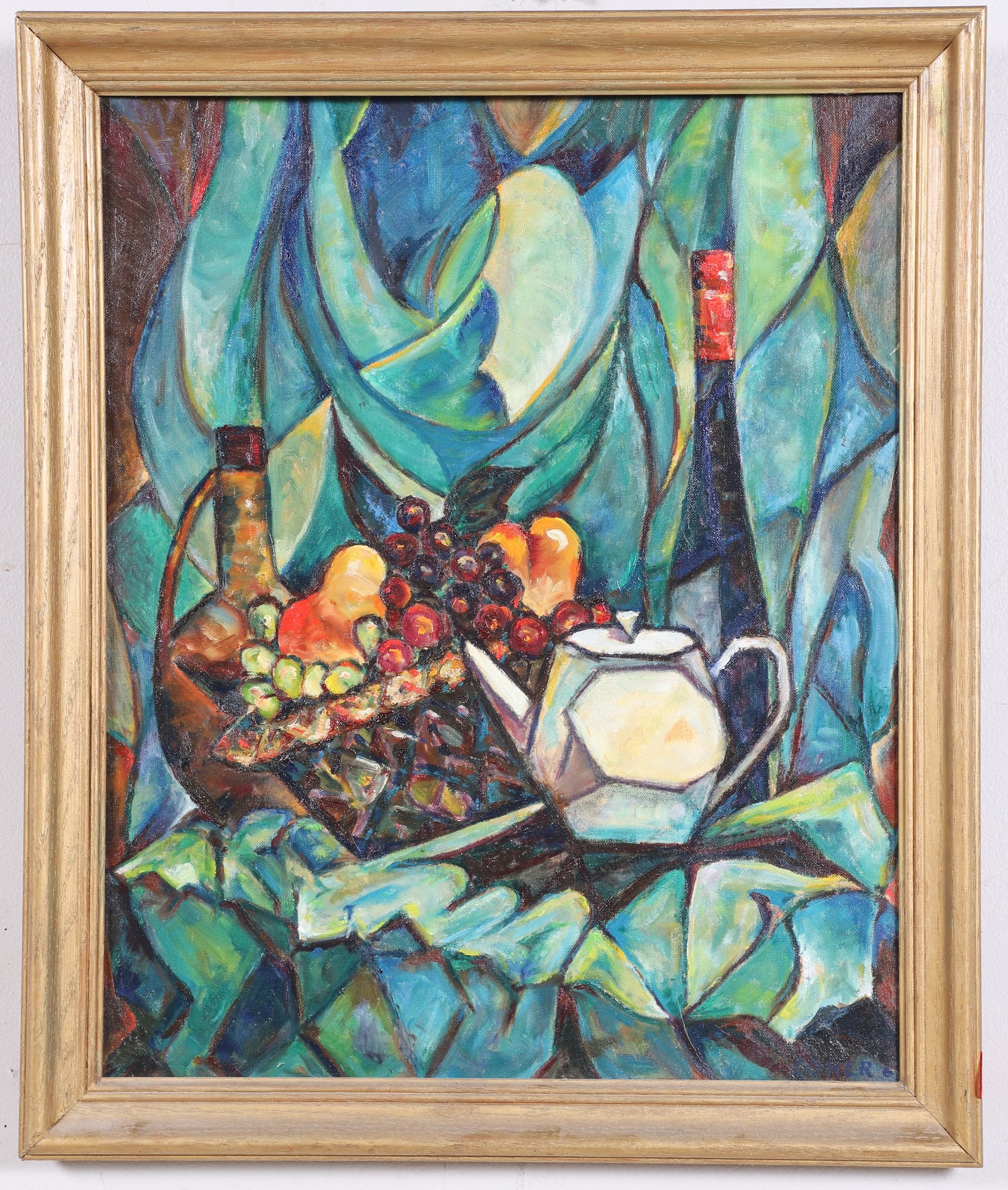 Appraisal: James Coker th c American DE Artist Modern Still Life