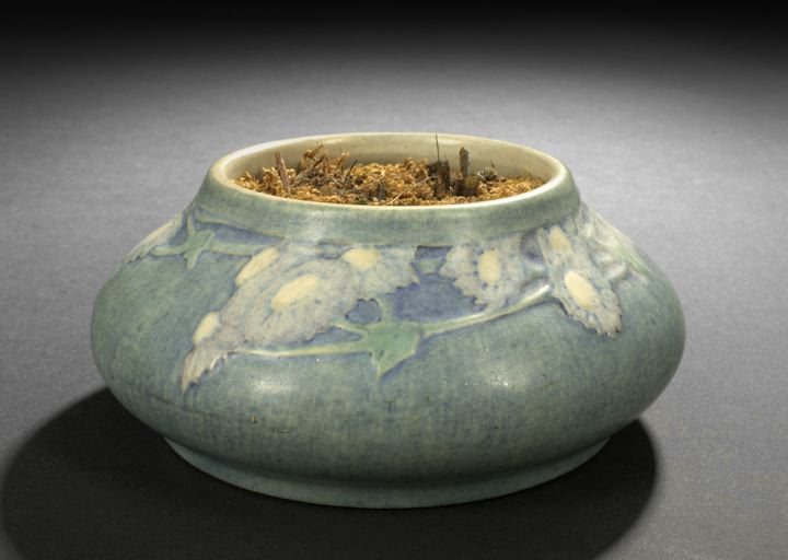 Appraisal: Newcomb College Pottery Matte Glaze Bowl decorated by Sarah Agnes