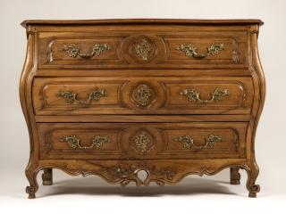 Appraisal: A French Louis XV Late th early th century walnut