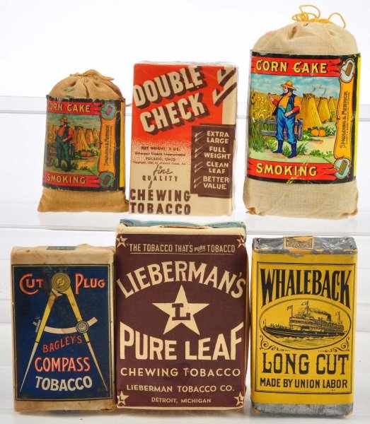 Appraisal: Lot of Tobacco Packs Description Scarce lot includes variety of