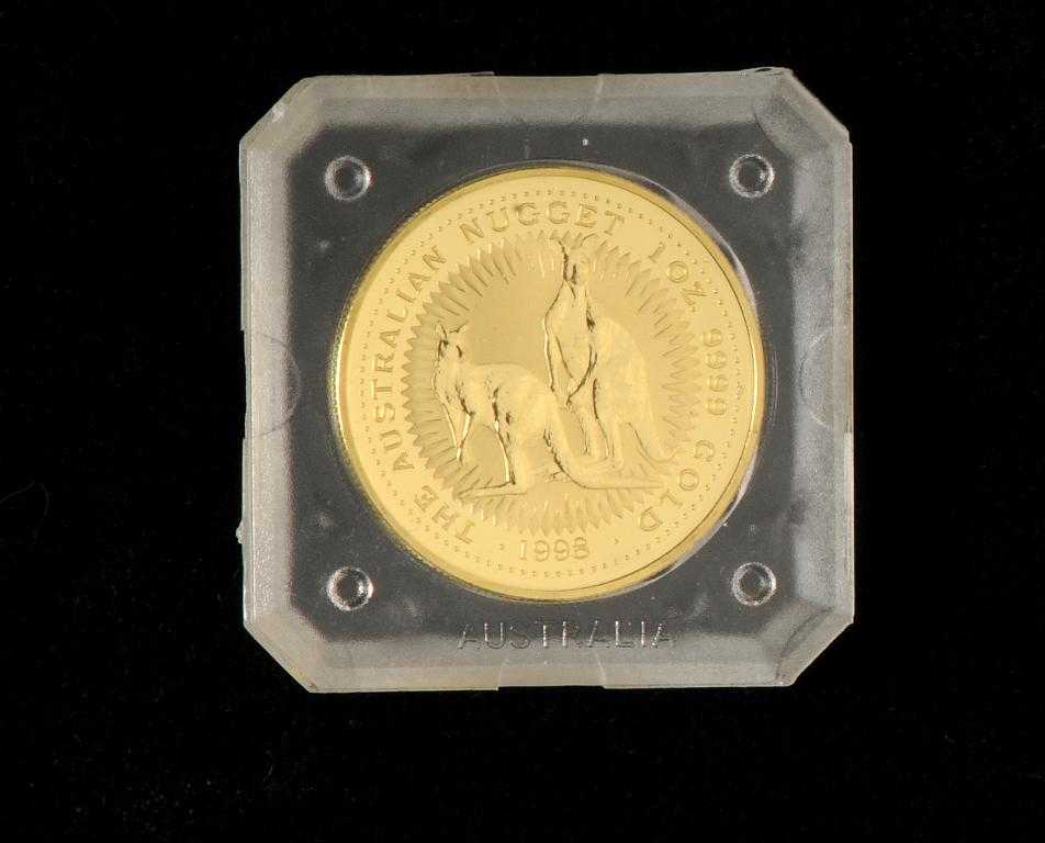 Appraisal: AUSTRALIA ONE HUNDRED DOLLARS NUGGET FDC