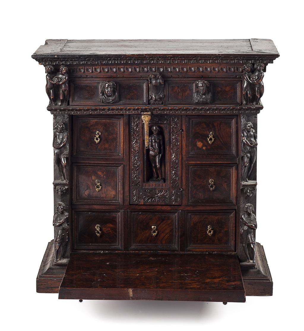 Appraisal: NORTH ITALIAN RENAISSANCE TABLE CABINET TH CENTURY PROBABLY GENOA the