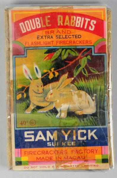 Appraisal: Double Rabbits -Pack - Firecrackers Class Manufactured by Sam Yick