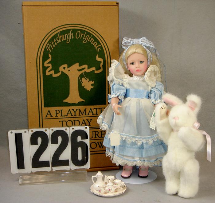 Appraisal: Limited Edition Alice in Wonderland vinyl doll - with white