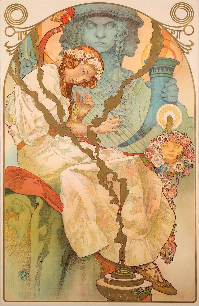 Appraisal: ALPHONSE MUCHA POSTER FOR THE SLAV EPIC EXHIBITION Alphonse Maria