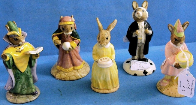 Appraisal: Royal Doulton Bunnykins figures Fortune Teller DB Mystic DB th