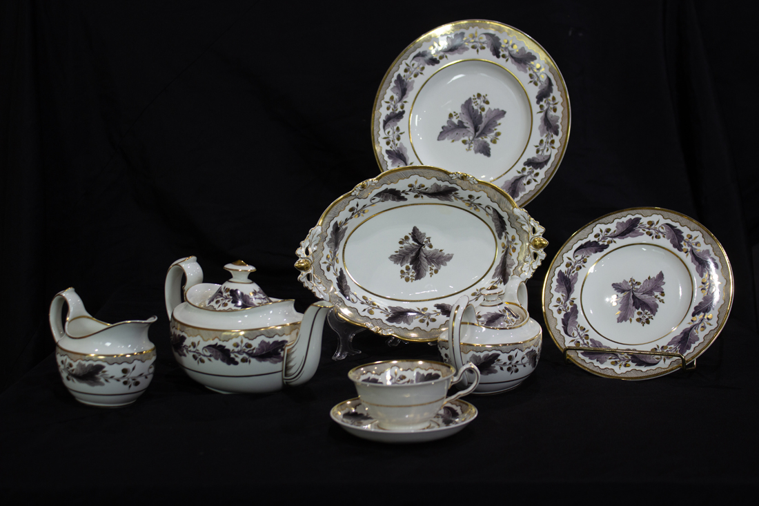 Appraisal: LOT OF A ROYAL CROWN DERBY BONE CHINA DINNER SERVICE