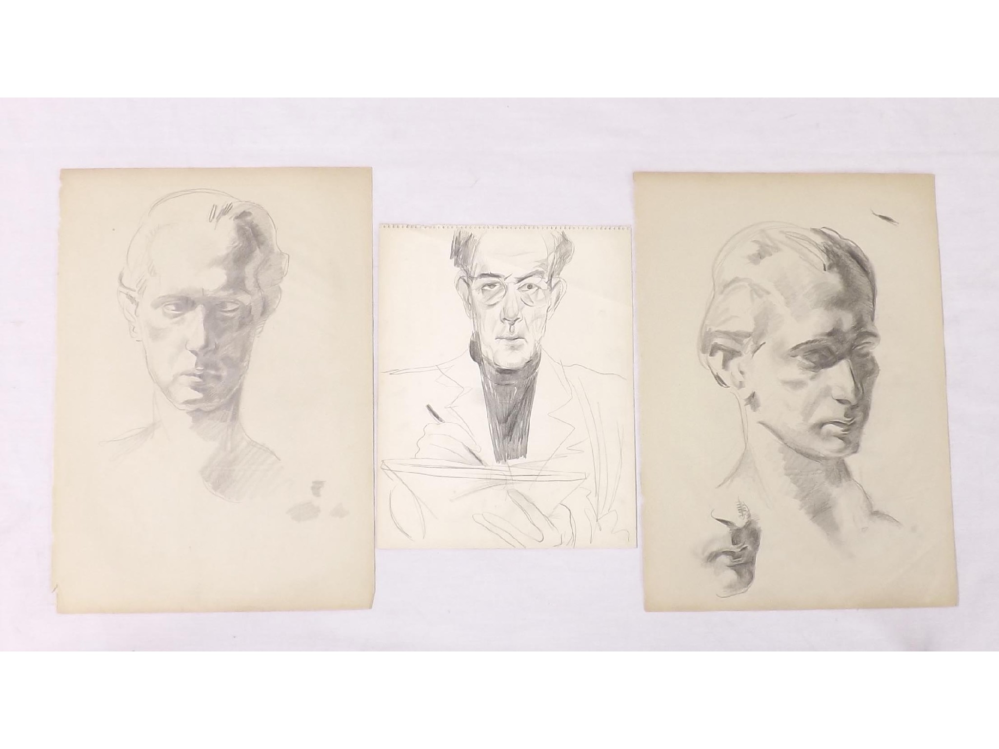 Appraisal: Georg Mayer-Marton - - self portrait work in pencil on