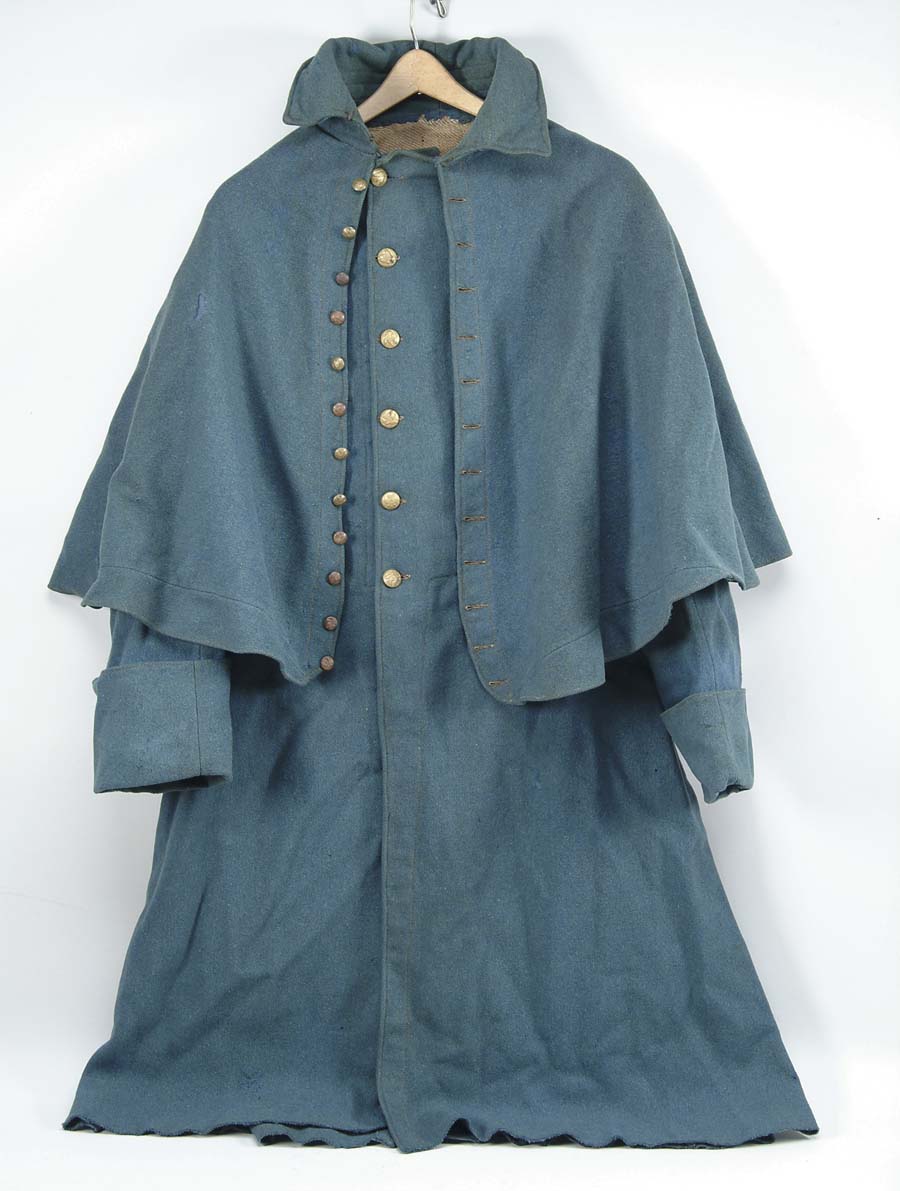 Appraisal: UNION MOUNTED GREAT COAT This is a standard dbl-breasted Union