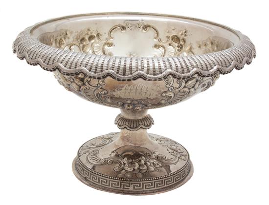 Appraisal: Sale Lot An American Silver Footed Bowl J E Caldwell