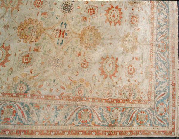 Appraisal: A Turkish carpet size approximately ft in x ft in