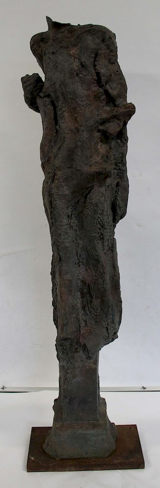 Appraisal: JONATHAN SILVER AMERICAN - Bronze - Signed and dated No