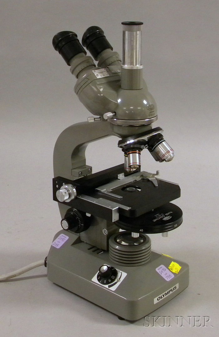 Appraisal: Olympus Binocular Compound Microscope No Tokyo with dual ocular adjustment