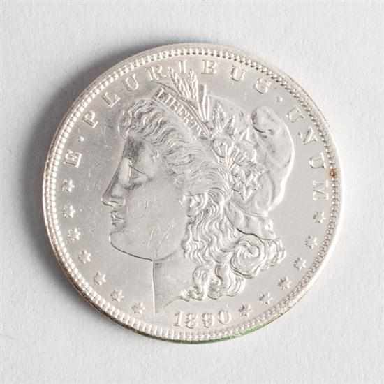 Appraisal: United States Morgan silver dollar CC MS- Estimate - Coin