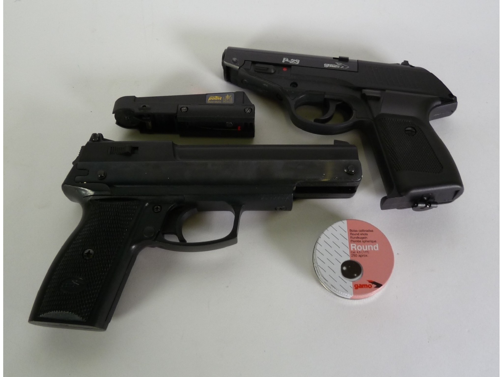 Appraisal: GAMO SPAIN BOXED MODEL P CO PELLET PISTOL almost as