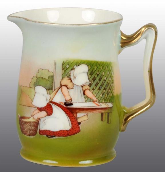 Appraisal: Royal Bayreuth Sunbonnet Babies Pitcher Description Ironing pattern Condition Near