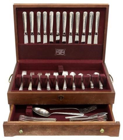 Appraisal: lot of American sterling silver flatware service Towle Silversmiths in