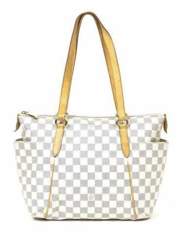 Appraisal: Louis Vuitton Totally PM tote bag in Damier Azur coated