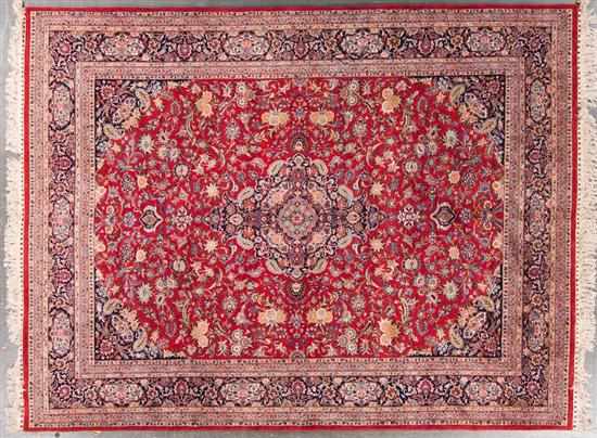 Appraisal: Indo Keshan carpet India modern x Estimate -