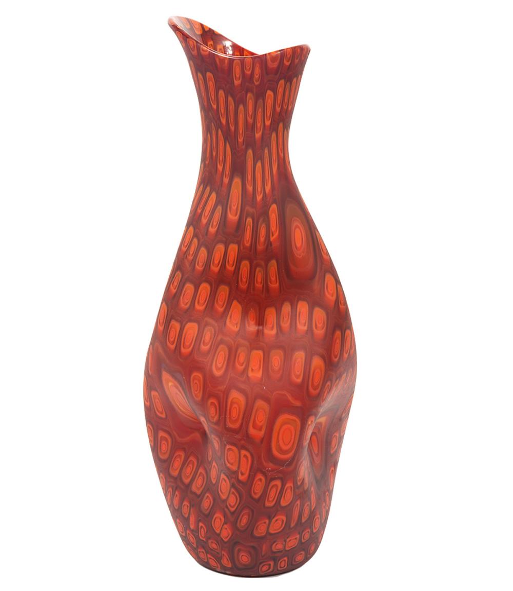 Appraisal: ADRIANO DALLA VALENTINA MURANO HAND BLOWN GLASS VASEAdriano Dalla Valentina