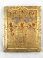 Appraisal: A th century Russian icon of the miracle of Pokrov