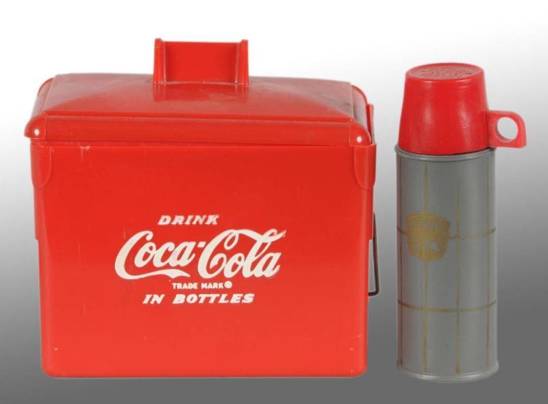 Appraisal: Plastic Coca-Cola Miniature Cooler Toy Description s Only minor marks