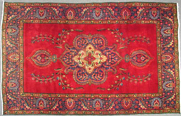 Appraisal: A Tabriz carpet size approximately ft x ft