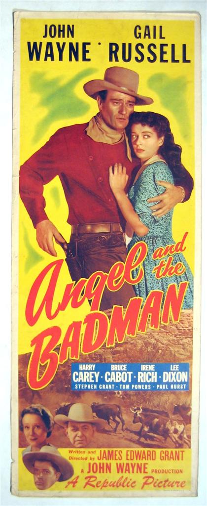 Appraisal: pieces Movie Posters The Angel and The Badman Republic Color