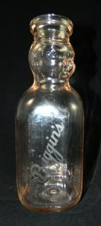 Appraisal: Dairy bottle Dairy- Pyro Sharon PA quart 'Biggins' figural bottle