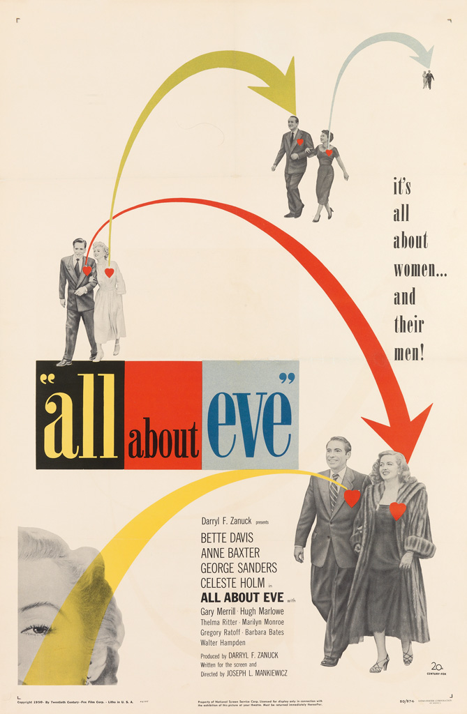 Appraisal: ERIK NITSCHE - ALL ABOUT EVE x inches x cm