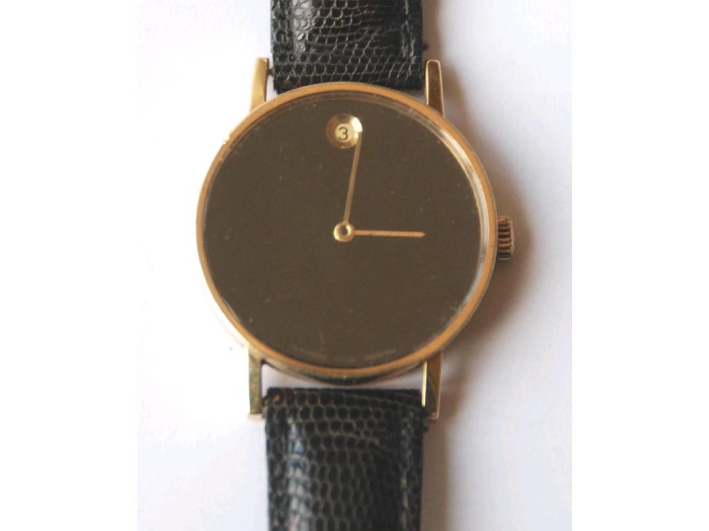 Appraisal: Rotary ct cushion cased gentleman's wristwatch hallmarked Birmingham the circular