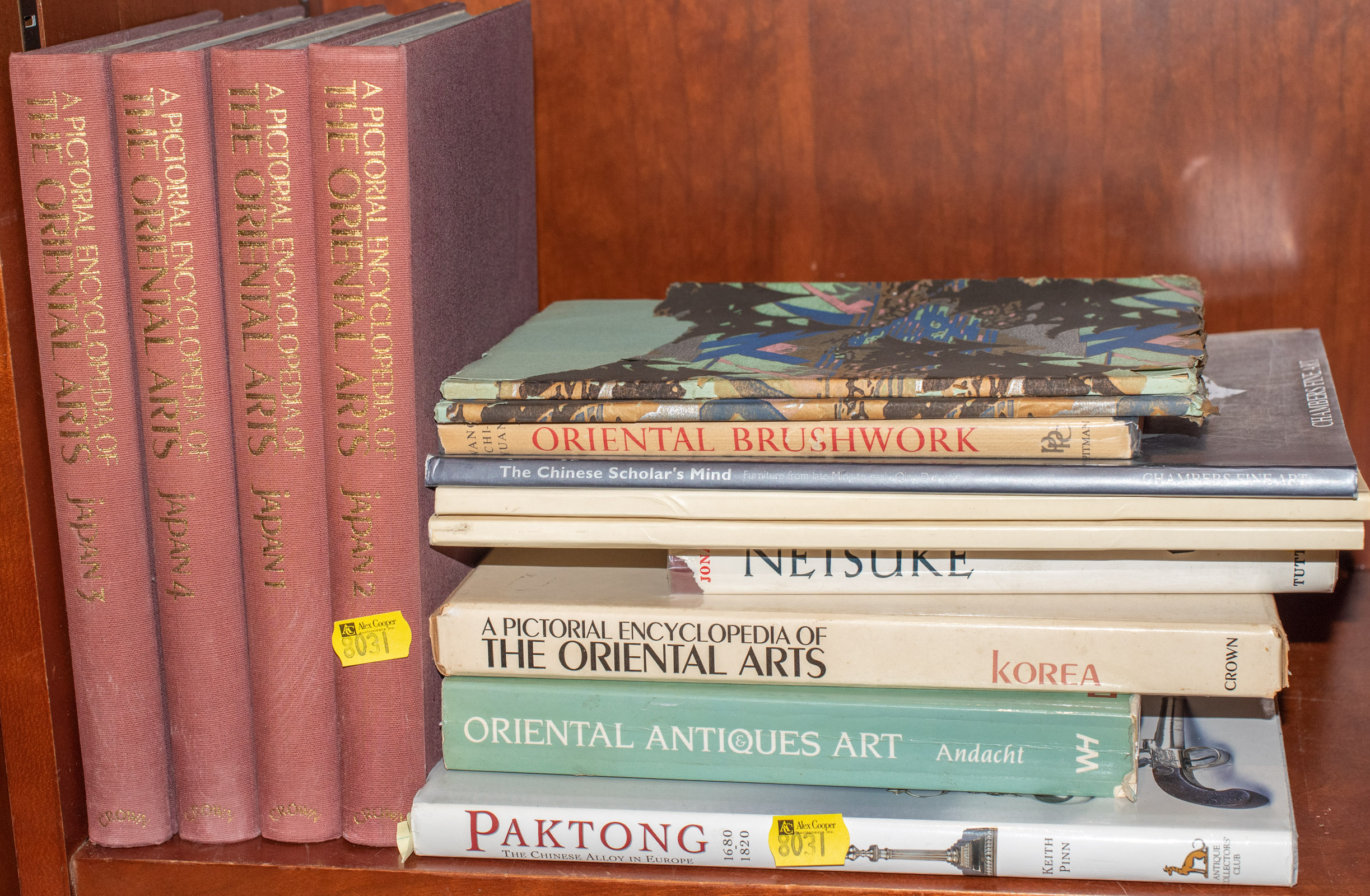 Appraisal: GROUP OF BOOKS ON ORIENTAL ART Comprising about volumes in