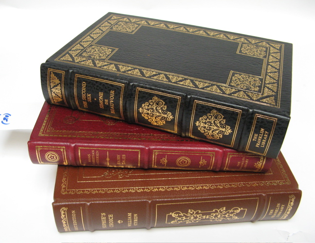 Appraisal: TWENTY COLLECTIBLE LEATHER BOUND BOOKS from the Franklin Library Three