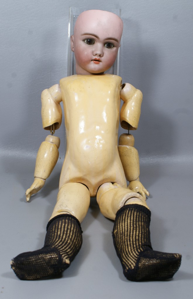 Appraisal: Heinrich Handwerck Bisque Socket Head doll incised - DEP Germany