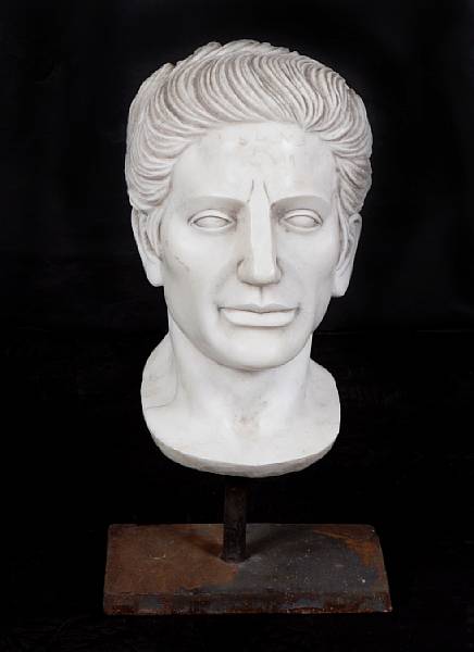 Appraisal: An Italian marble head after the antique height in width