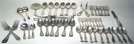 Appraisal: Tiffany - a collection of American flatware mainly by Tiffany