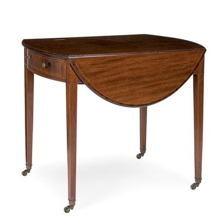 Appraisal: George III Mahogany Pembroke Table Estimate -