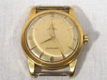 Appraisal: A carat gold Omega seamaster automatic gents wrist watch circa