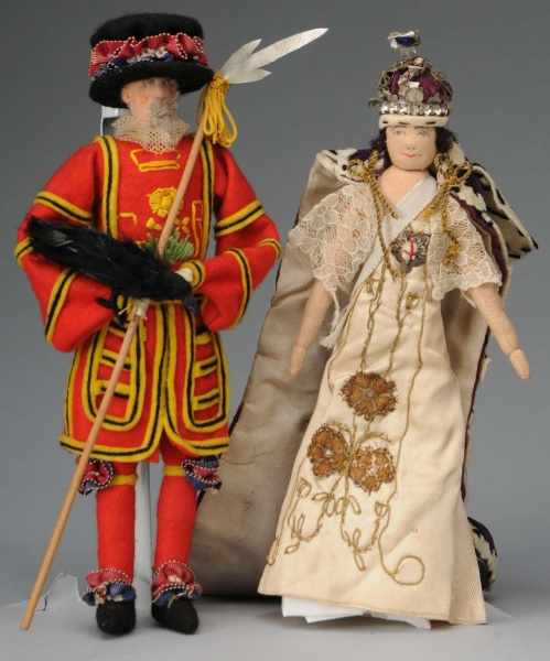 Appraisal: Lot of Liberty of London Cloth Dolls Description England Ca