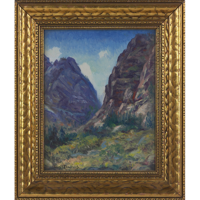 Appraisal: Edward Joseph Finley Timmons American - Mountainscape c oil on