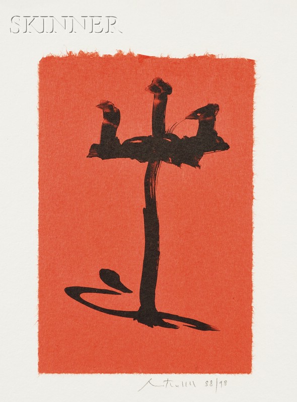 Appraisal: Robert Motherwell American - Gypsy Curse edition of separate from