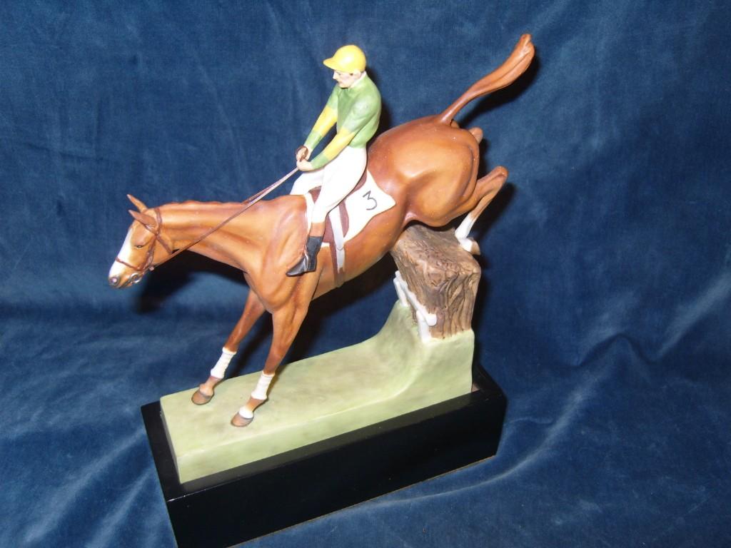 Appraisal: A Royal Worcester matt glazed model of a horse and