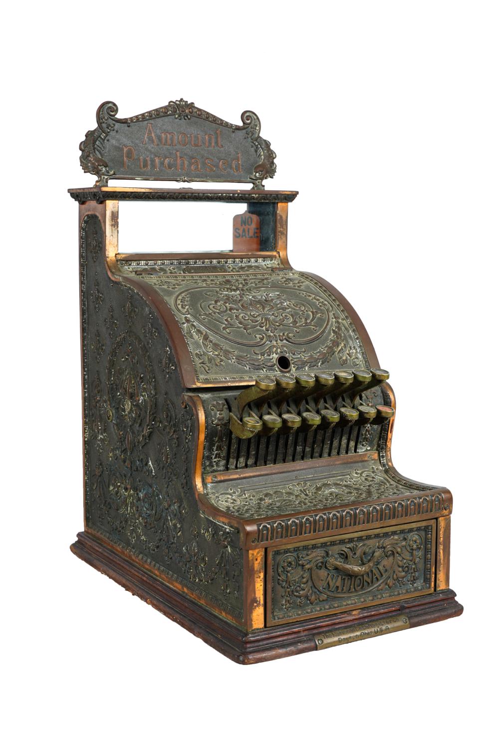 Appraisal: NATIONAL CASH REGISTER inches wide inches high Condition