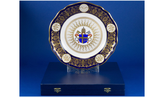 Appraisal: Spode Limited Edition Commemorative Plate The Papal Plate No Of