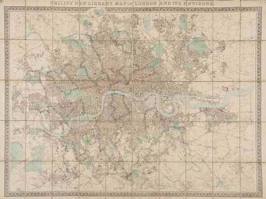 Appraisal: Phillips George Phillips' New Library Map of London and Its