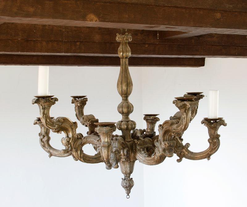 Appraisal: - th C Italian Rococo Chandelier th Century Italian Rococo