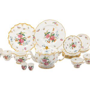 Appraisal: A Royal Crown Derby Porcelain Derby Days Dinner Service comprising