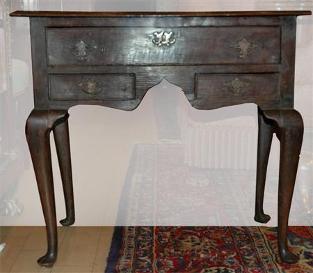 Appraisal: George II Oak Lowboy Estimate -