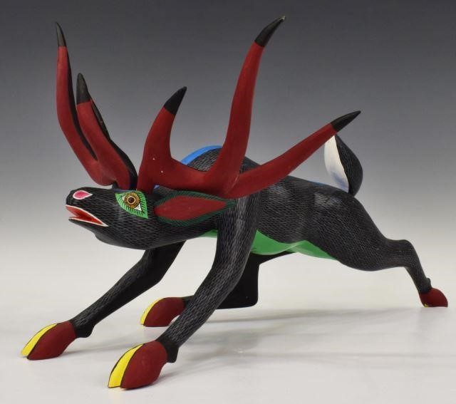 Appraisal: Folk art alebrije sculpture Damian Morales Arrazola Oaxaca Mexico th