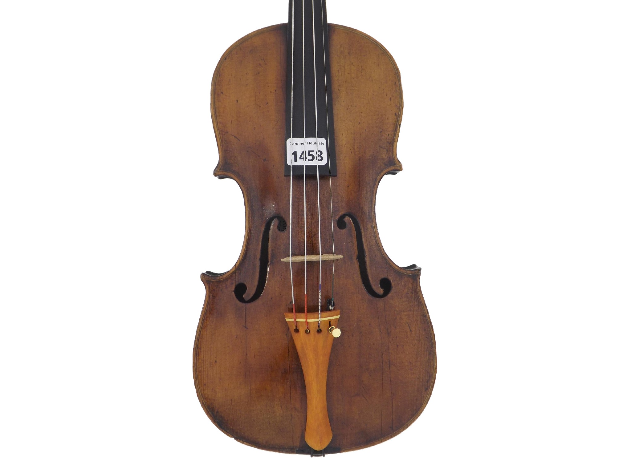 Appraisal: Violin of the Schwitzer School bearing the repairer's label of